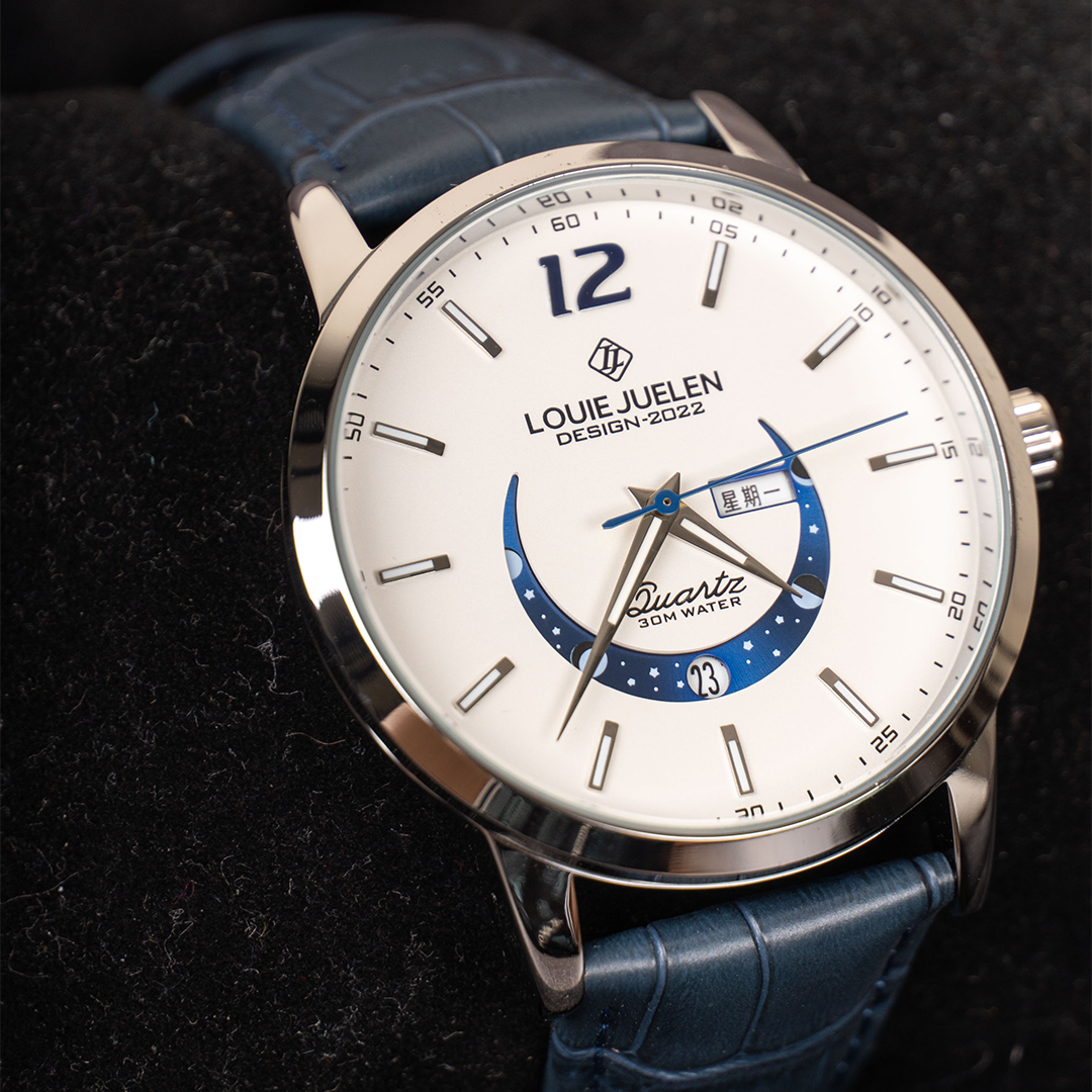 Waylon | Elegant Luminous Moonphase Watch