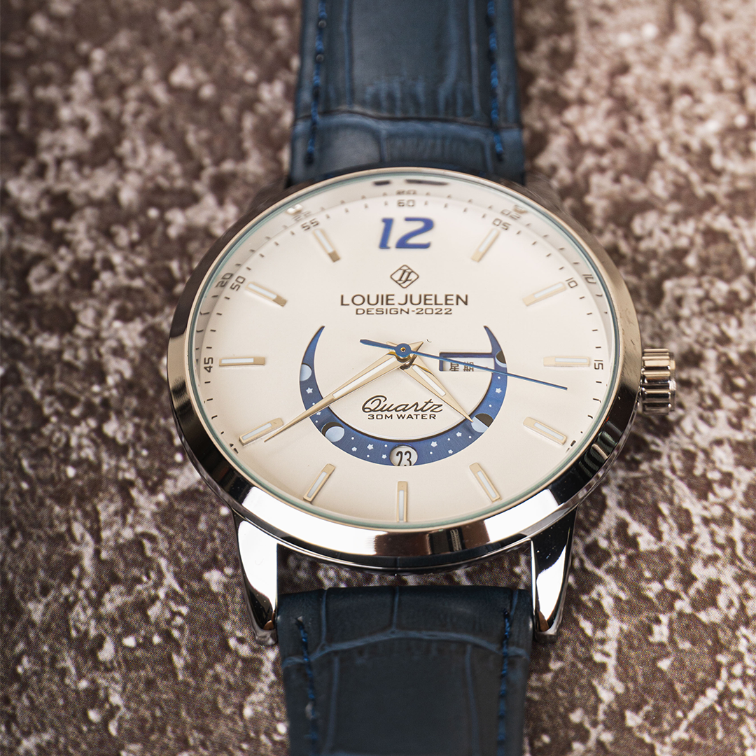 Waylon | Elegant Luminous Moonphase Watch
