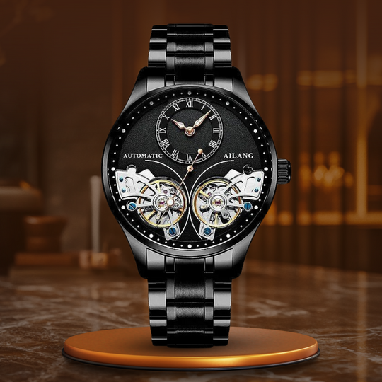 Nathan | Double Tourbillon Luminous Mechanical Watch