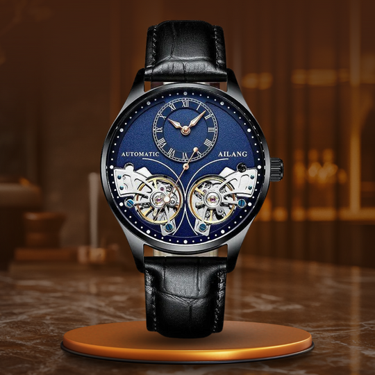 Nathan | Double Tourbillon Luminous Mechanical Watch