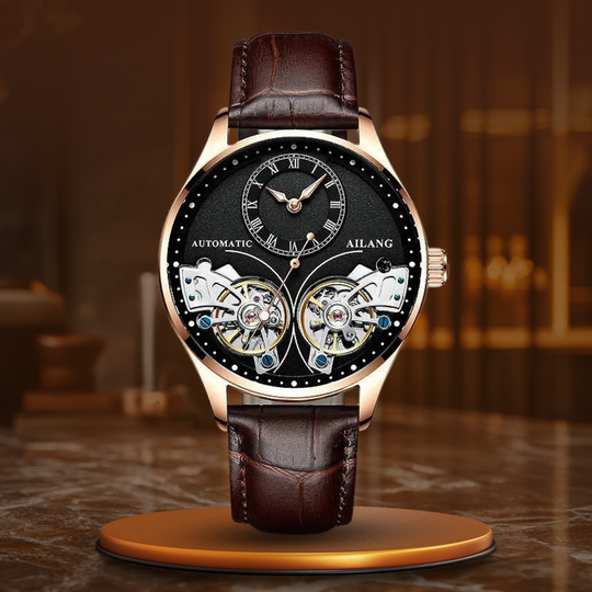 Nathan | Double Tourbillon Luminous Mechanical Watch