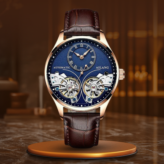 Nathan | Double Tourbillon Luminous Mechanical Watch