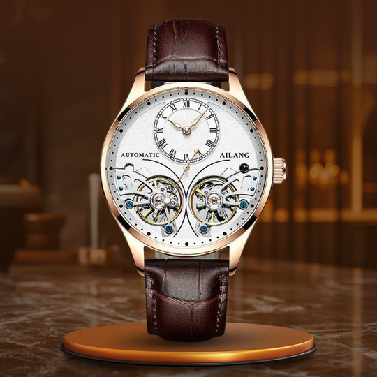 Nathan | Double Tourbillon Luminous Mechanical Watch