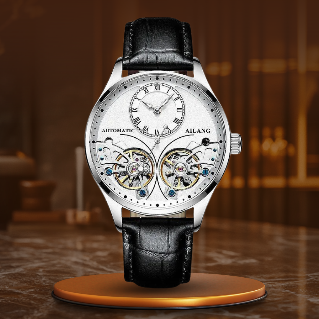 Nathan | Double Tourbillon Luminous Mechanical Watch