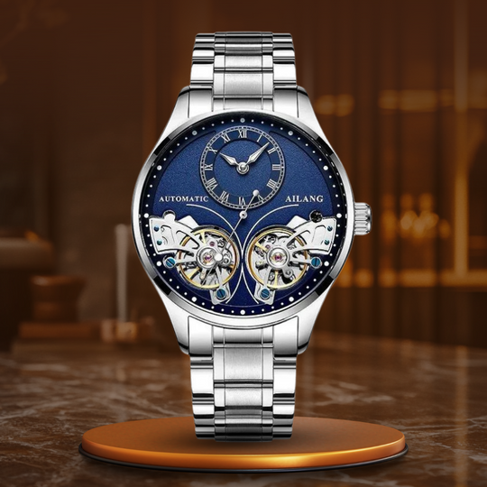 Nathan | Double Tourbillon Luminous Mechanical Watch