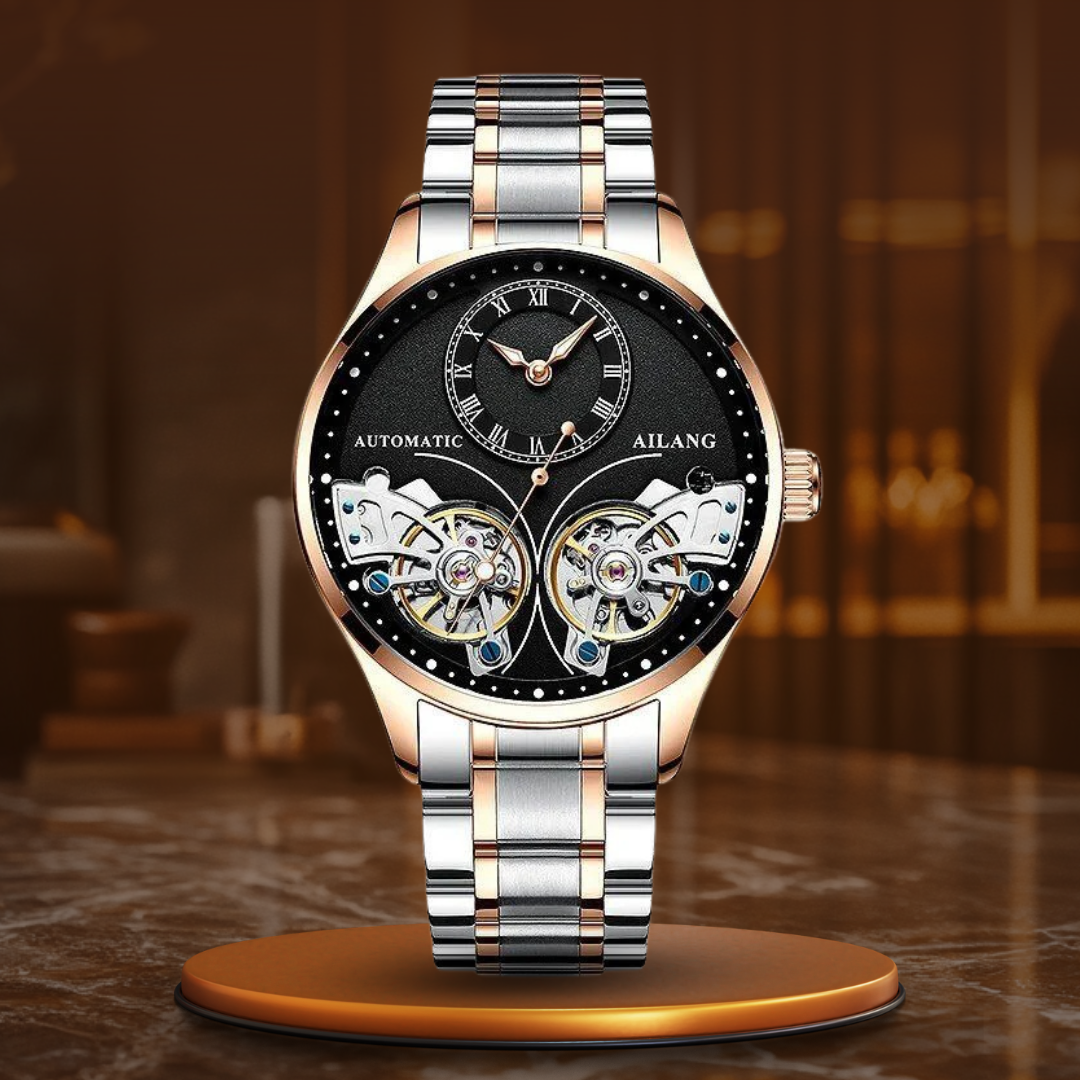 Nathan | Double Tourbillon Luminous Mechanical Watch