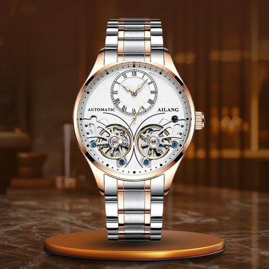 Nathan | Double Tourbillon Luminous Mechanical Watch
