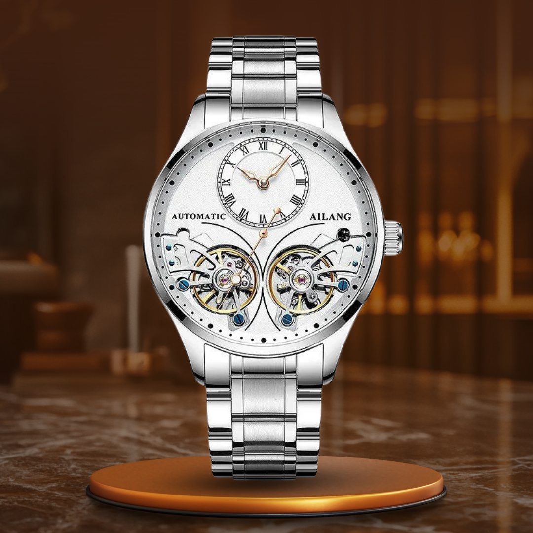 Nathan | Double Tourbillon Luminous Mechanical Watch