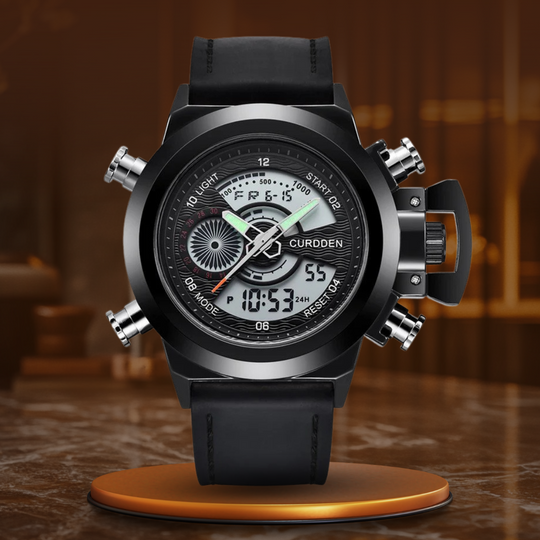 Emmett | Dual Time Fashion Chronograph Watch