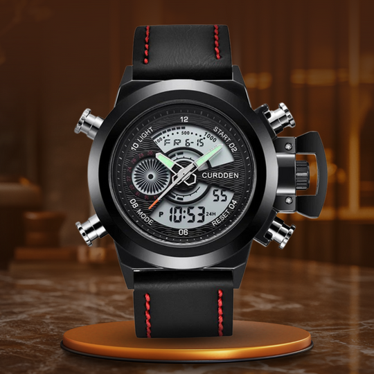 Emmett | Dual Time Fashion Chronograph Watch