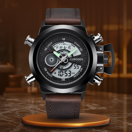 Emmett | Dual Time Fashion Chronograph Watch