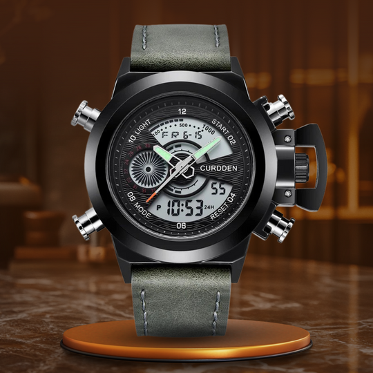 Emmett | Dual Time Fashion Chronograph Watch