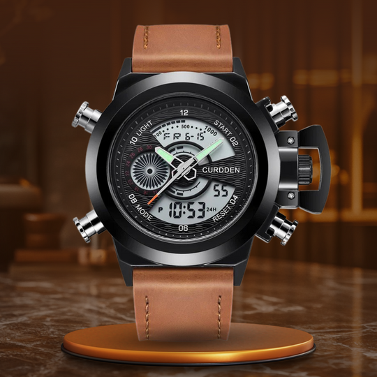 Emmett | Dual Time Fashion Chronograph Watch