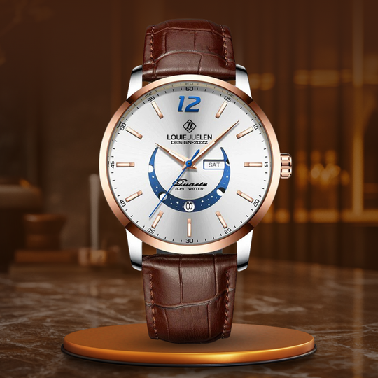 Waylon | Elegant Luminous Moonphase Watch