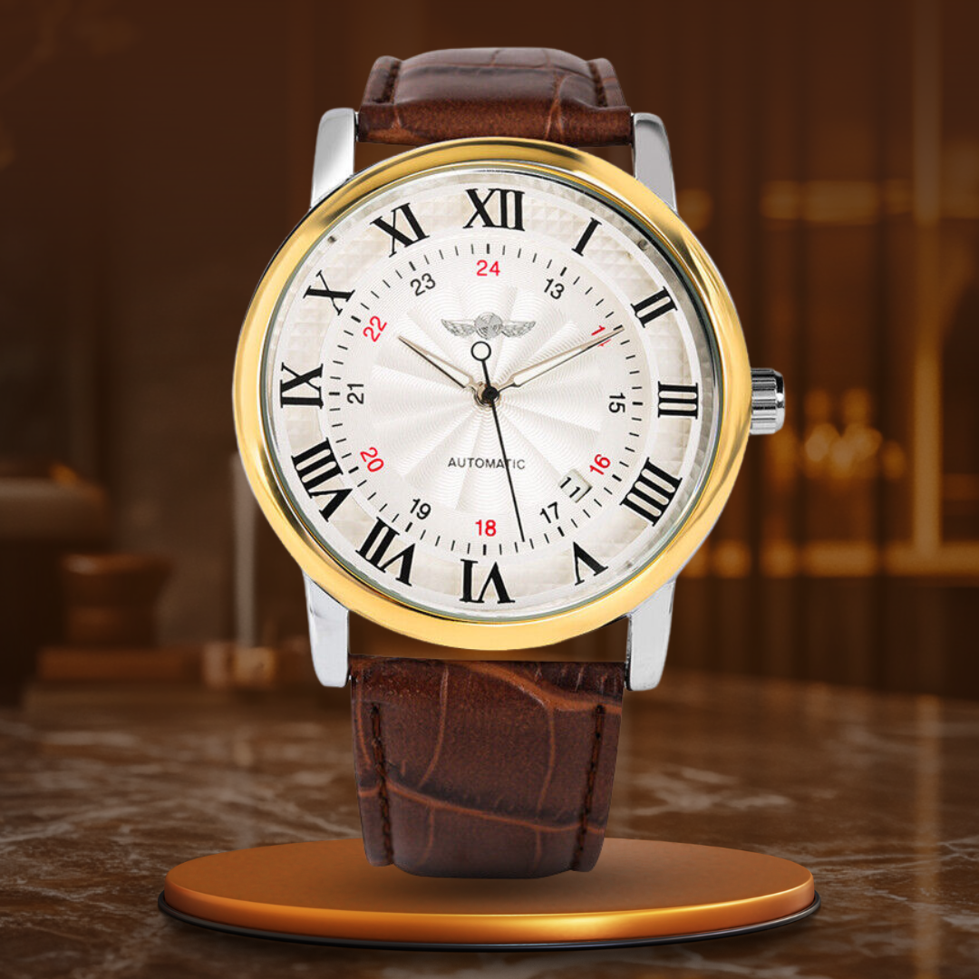 Jackson | Fashion Luxury Leather Full Automatic Watch