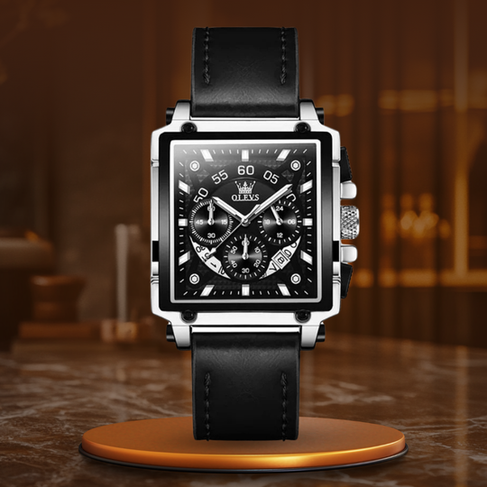 Thomas | Fashion Square Dial Chronograph Watch