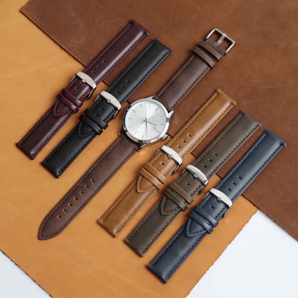 Blake | Luxury Leather Watch Strap