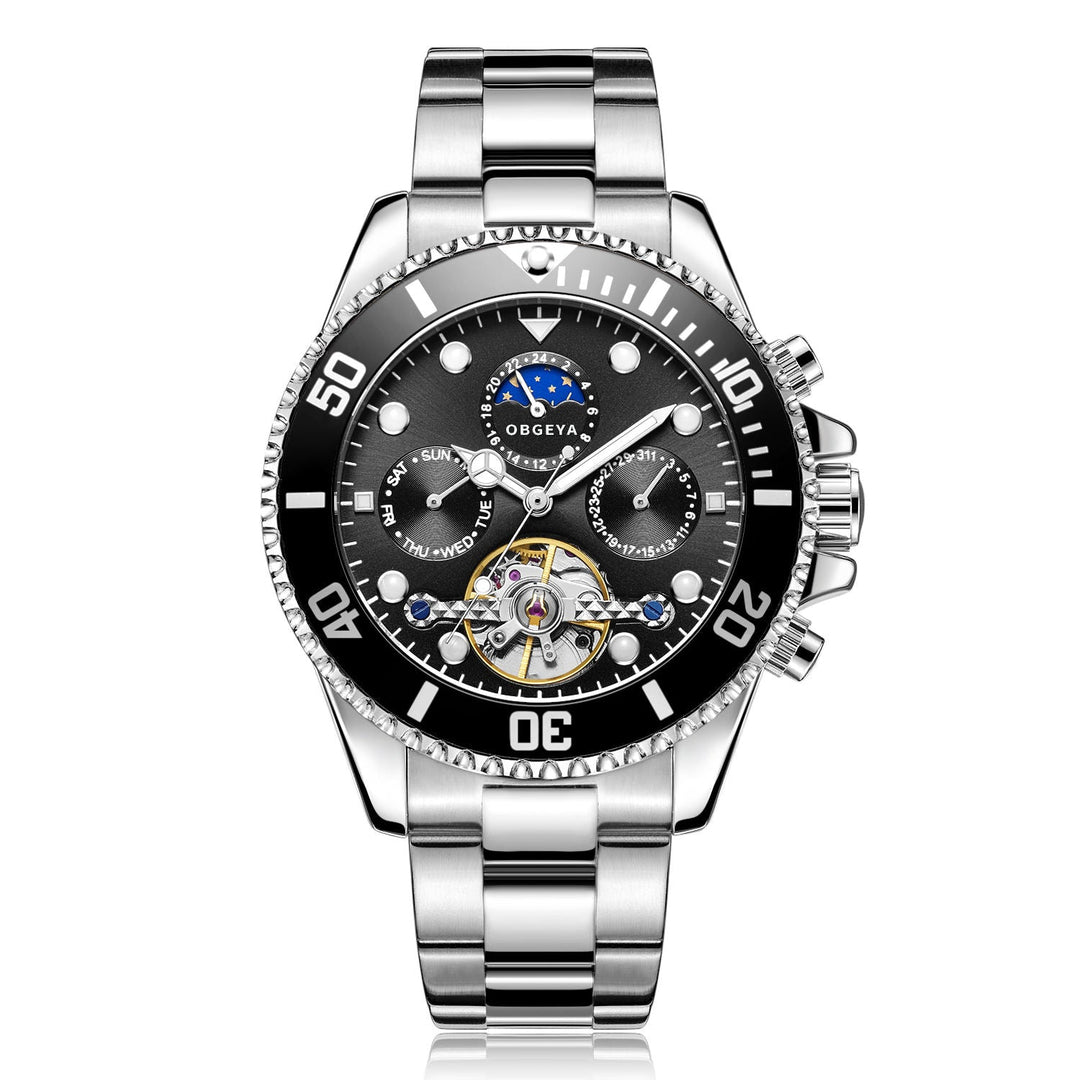 Jude | Stainless Automatic Tourbillon Wristwatch