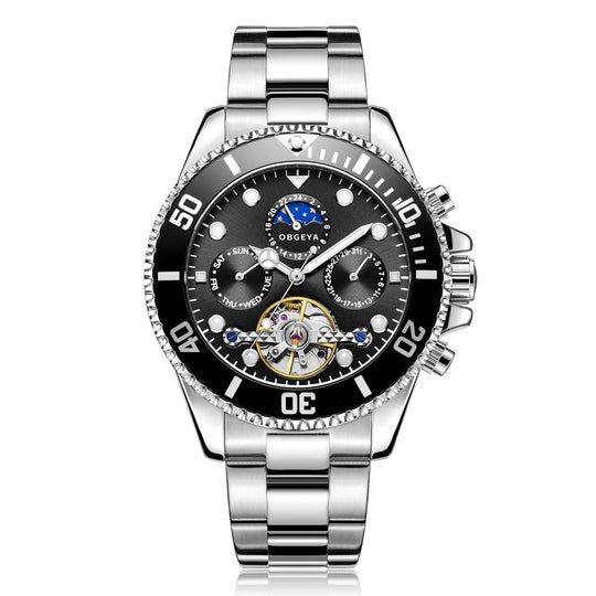 Jude | Stainless Automatic Tourbillon Wristwatch