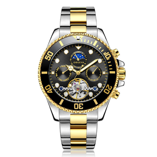 Jude | Stainless Automatic Tourbillon Wristwatch
