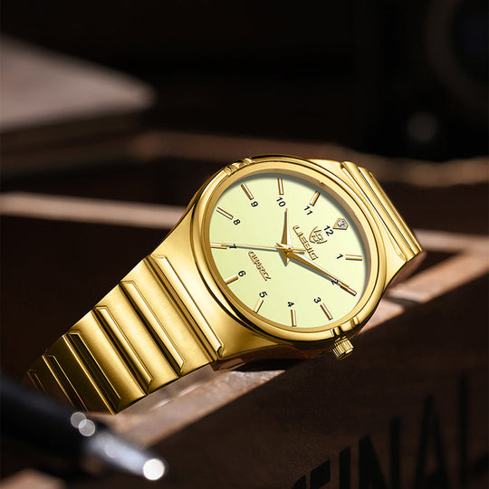 Malachi | Classy Silver Toned Couple Wristwatch