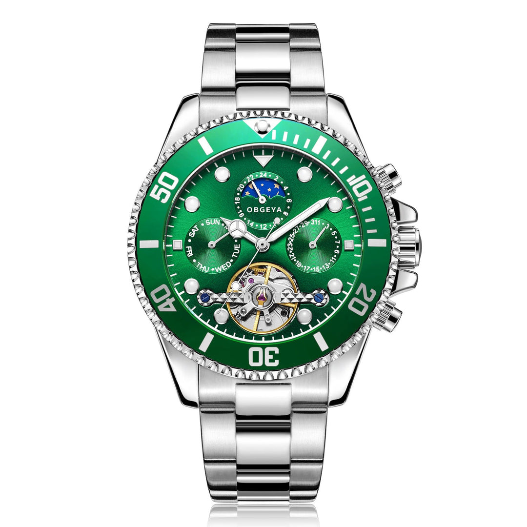Jude | Stainless Automatic Tourbillon Wristwatch