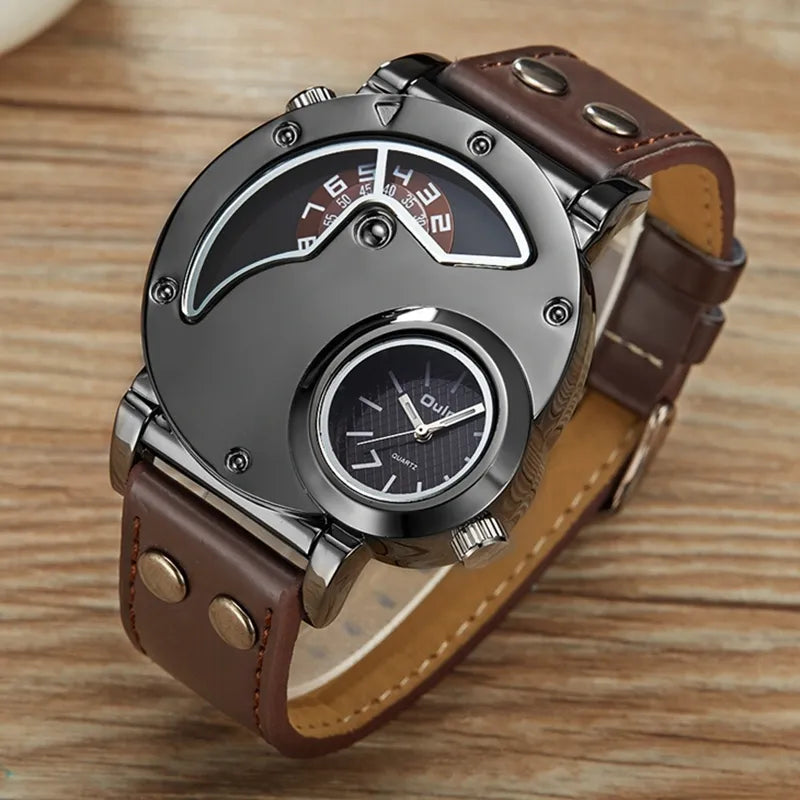 Adriel | Luxury Dual Time Quartz Watch