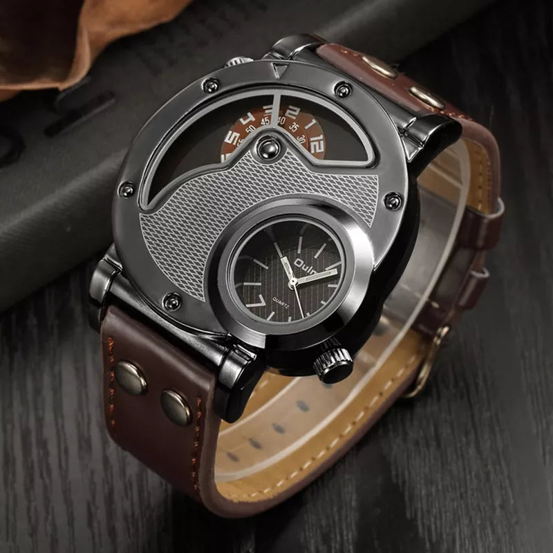 Adriel | Luxury Dual Time Quartz Watch