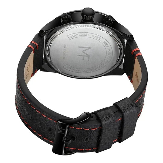 Evan | Luxury Leather Band Quartz Chronograph Sports Watch