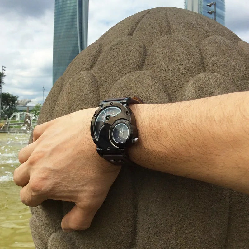 Adriel | Luxury Dual Time Quartz Watch