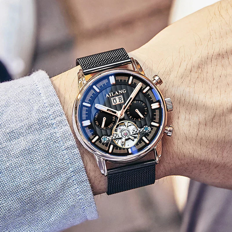 Theo | Fashionable Tourbillon Watch