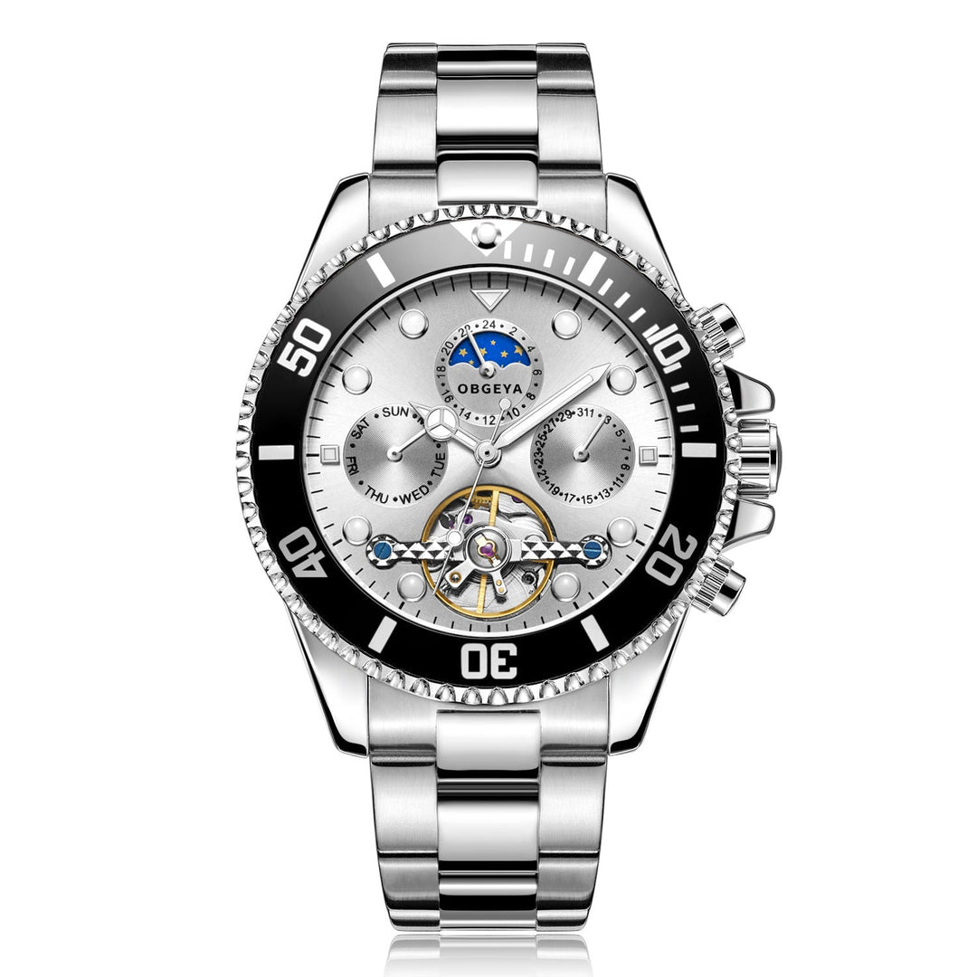 Jude | Stainless Automatic Tourbillon Wristwatch