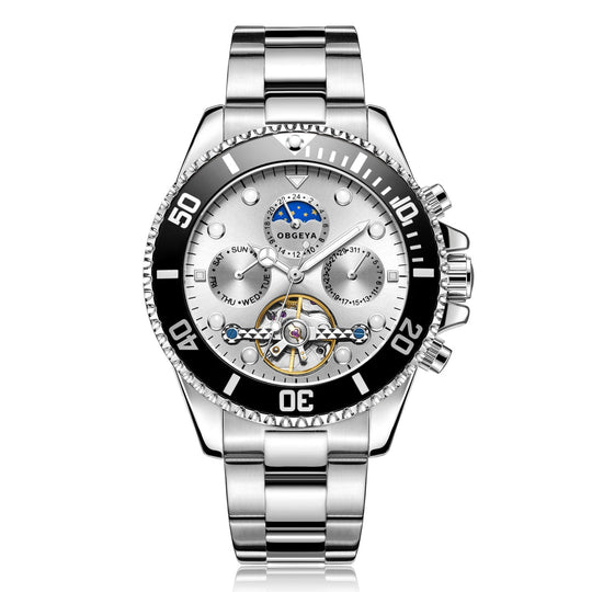 Jude | Stainless Automatic Tourbillon Wristwatch
