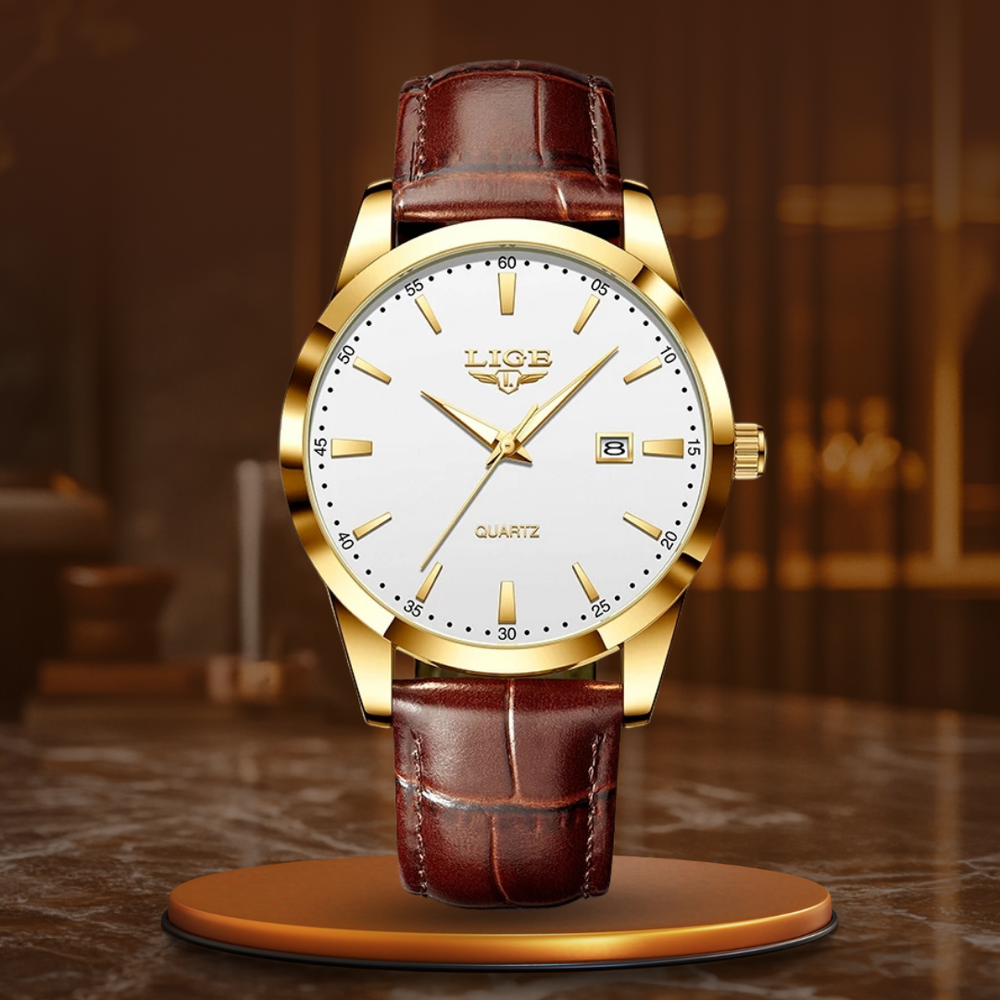 Daniel | Military Leather Watch