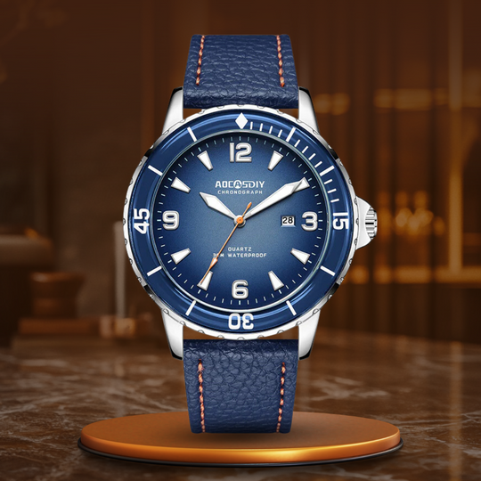 Axel | Leather Strap Casual Watch