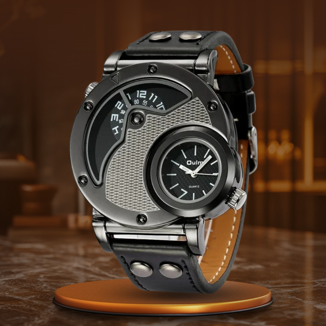 Adriel | Luxury Dual Time Quartz Watch