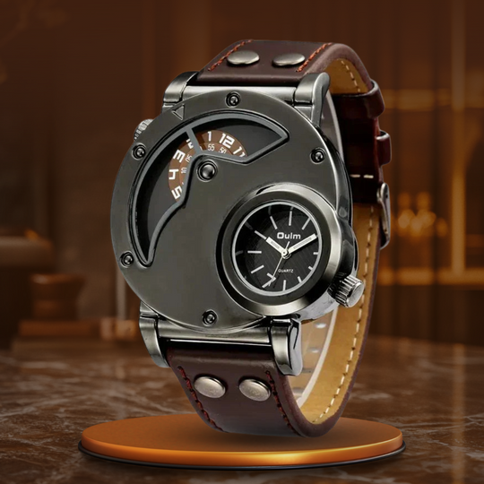 Adriel | Luxury Dual Time Quartz Watch