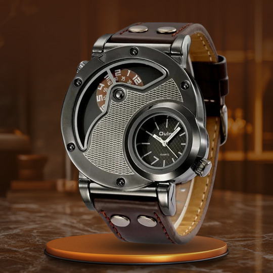 Adriel | Luxury Dual Time Quartz Watch
