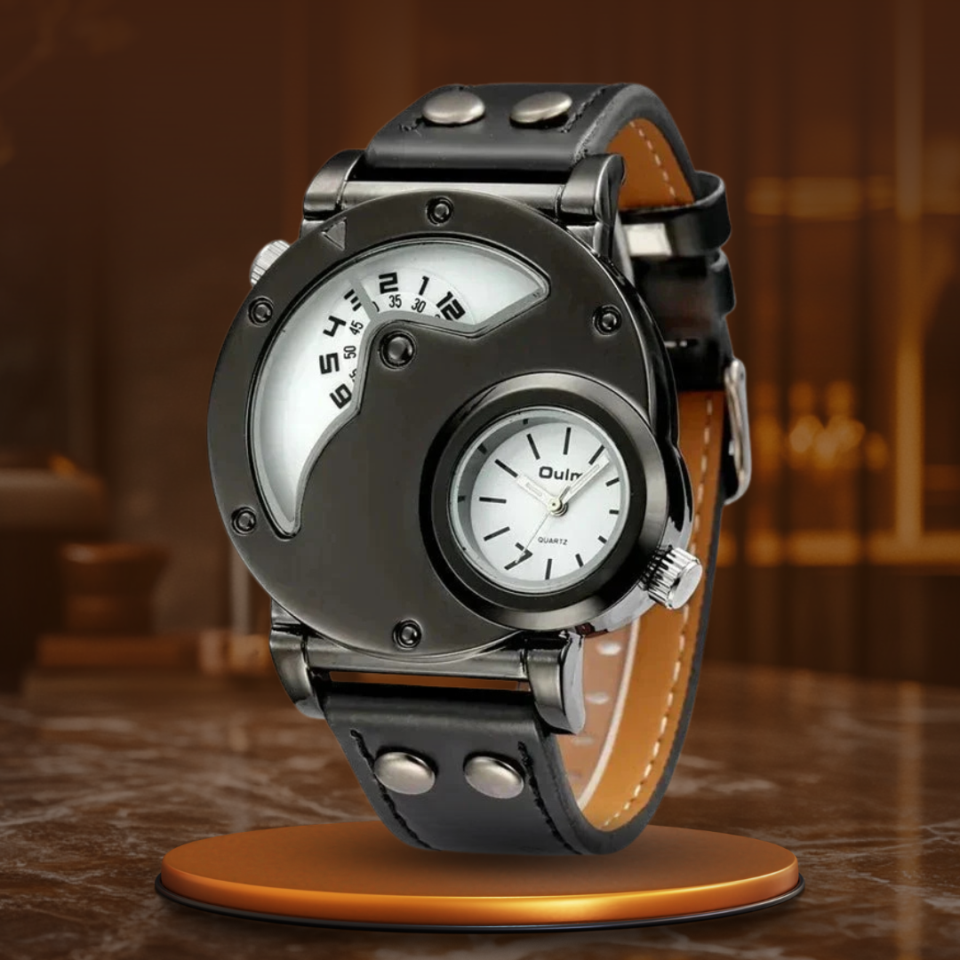 Adriel | Luxury Dual Time Quartz Watch