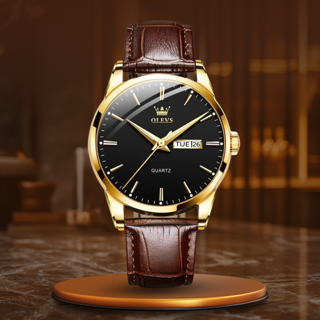 Hudson | Luxury Business Leather Watch