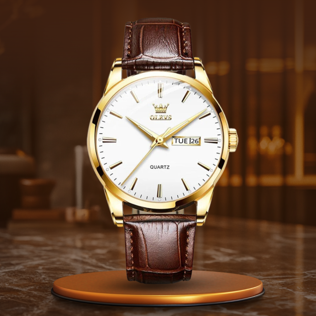 Hudson | Luxury Business Leather Watch