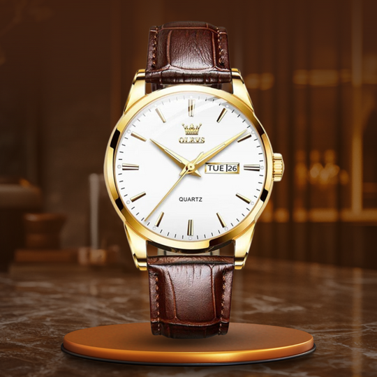 Hudson | Luxury Business Leather Watch