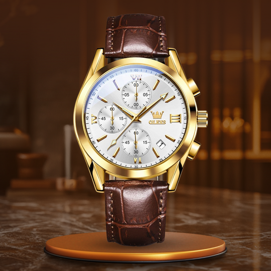 Cooper | Quartz Luminous Chronograph Watch