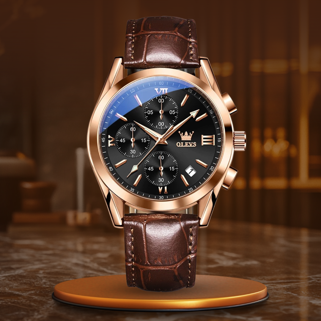 Cooper | Quartz Luminous Chronograph Watch