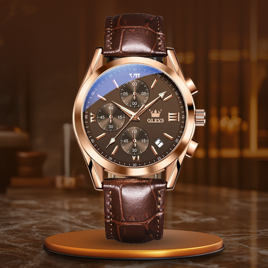 Cooper | Quartz Luminous Chronograph Watch