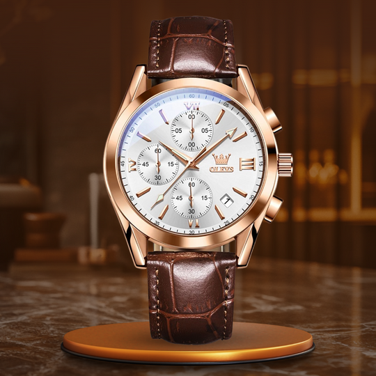 Cooper | Quartz Luminous Chronograph Watch