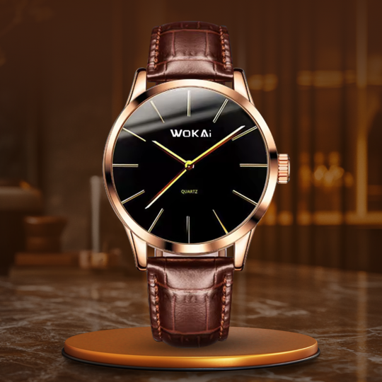 Logan | Rose Gold Casual Quartz Watch
