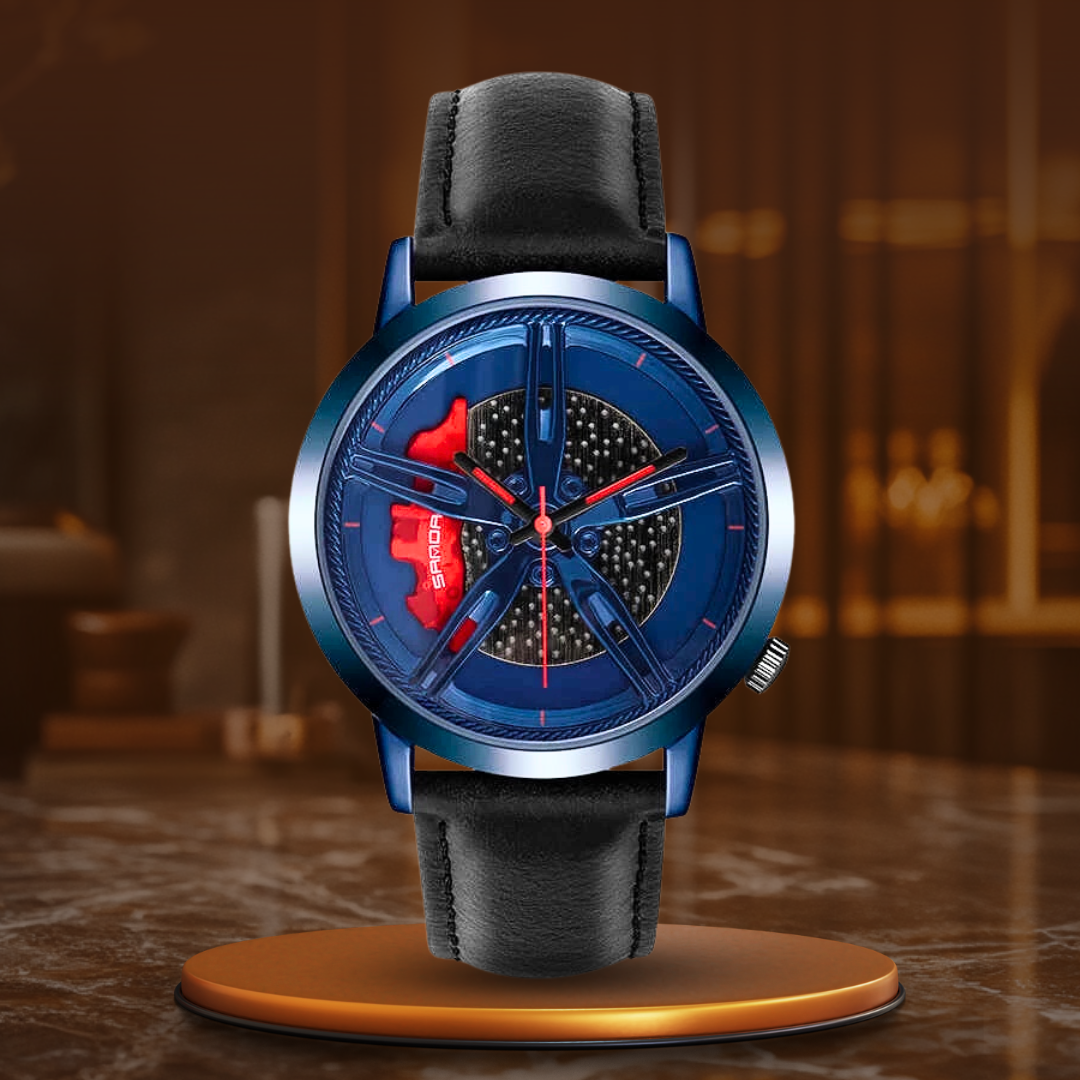 Ivan | Rotating Hub Dial Quartz Watch