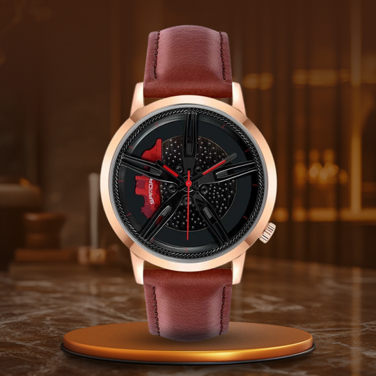 Ivan | Rotating Hub Dial Quartz Watch
