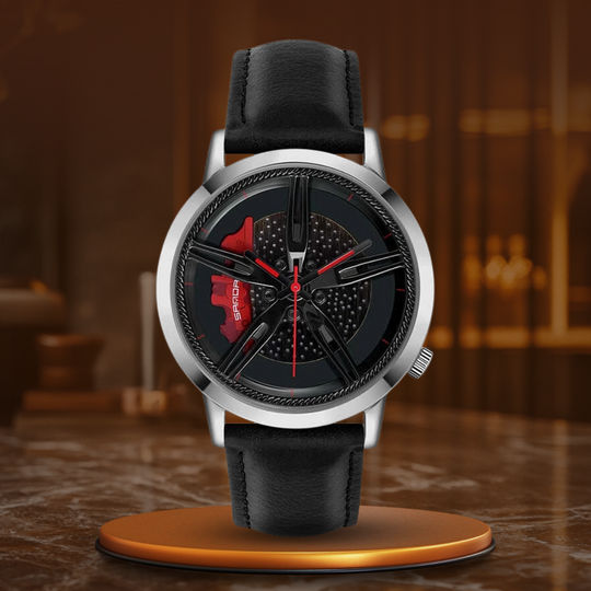Ivan | Rotating Hub Dial Quartz Watch